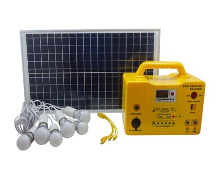 پک خورشیدی شش لامپه 50 وات